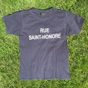 J. Crew navy graphic tee